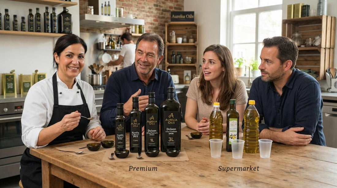 Verschil tussen supermarkt en premium olijfolie