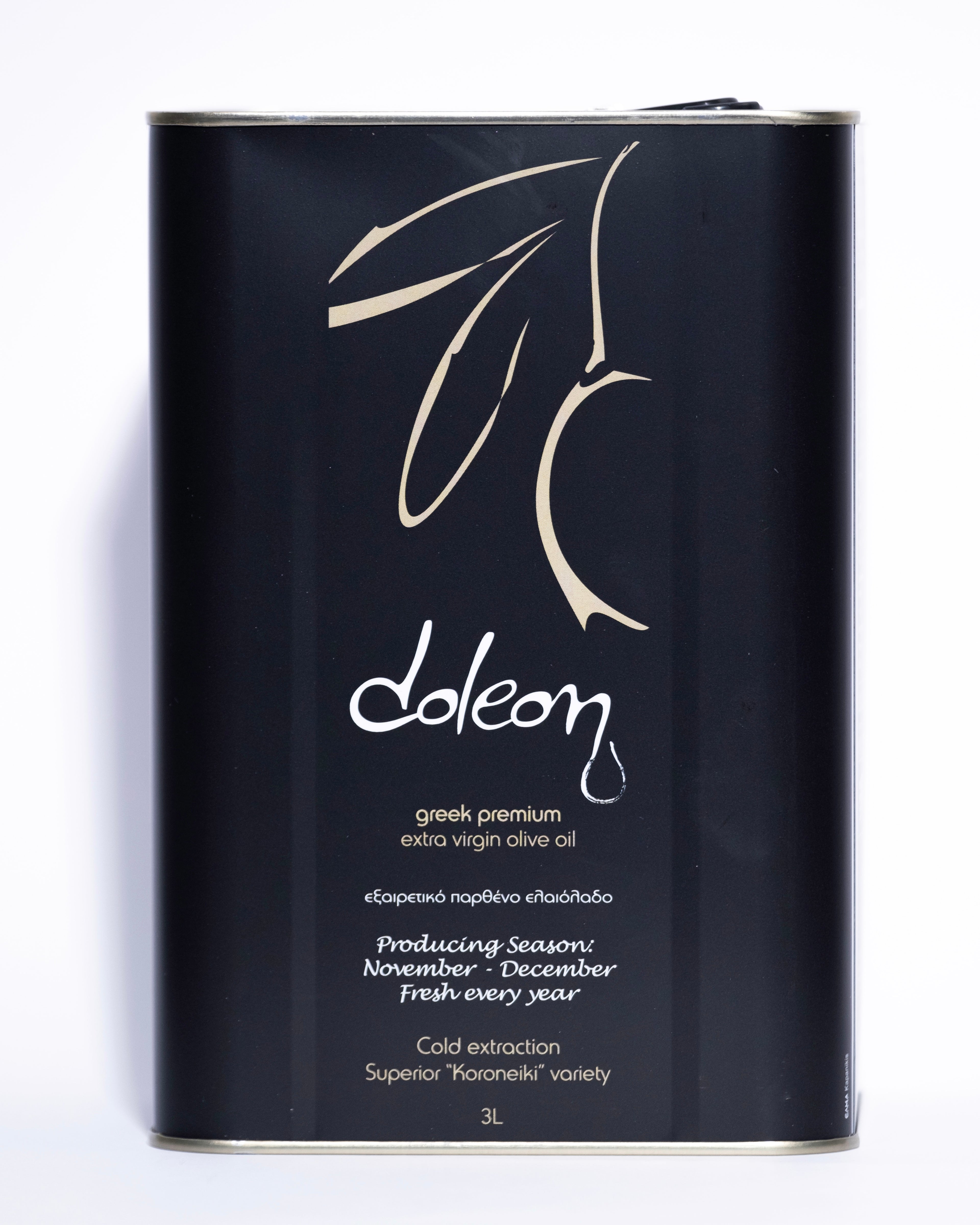Doleon Ultra Premium Extra Virgin Olive Oil 3L